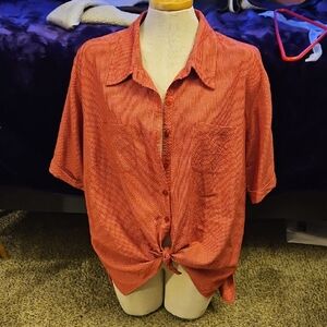 Northcrest Red Blouse
